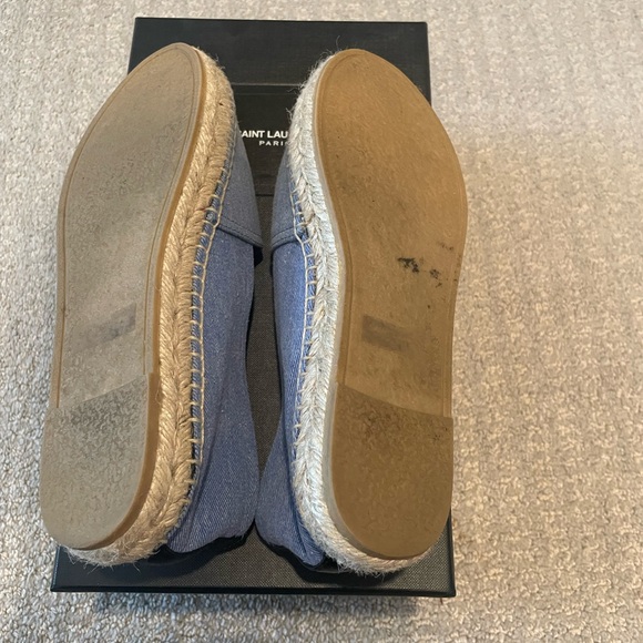 Saint Laurent Denim Espadrille - Picture 3 of 6